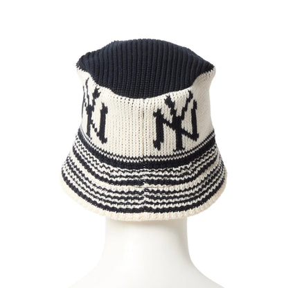 NEW ERA ニットバケット ニューヨーク・ヤンキース ネイビー/クローム 14667668