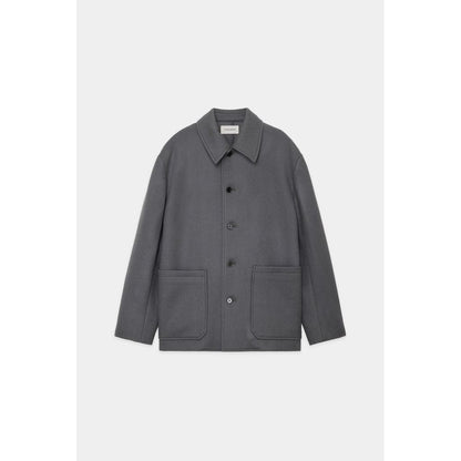 MARKAWARE ORGANIC WOOL DOUBLE CLOTH WORK JACKET