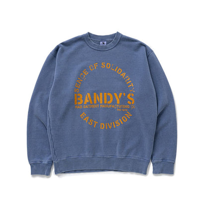 RATS PIGMENT DYED CREW NECK SWEAT