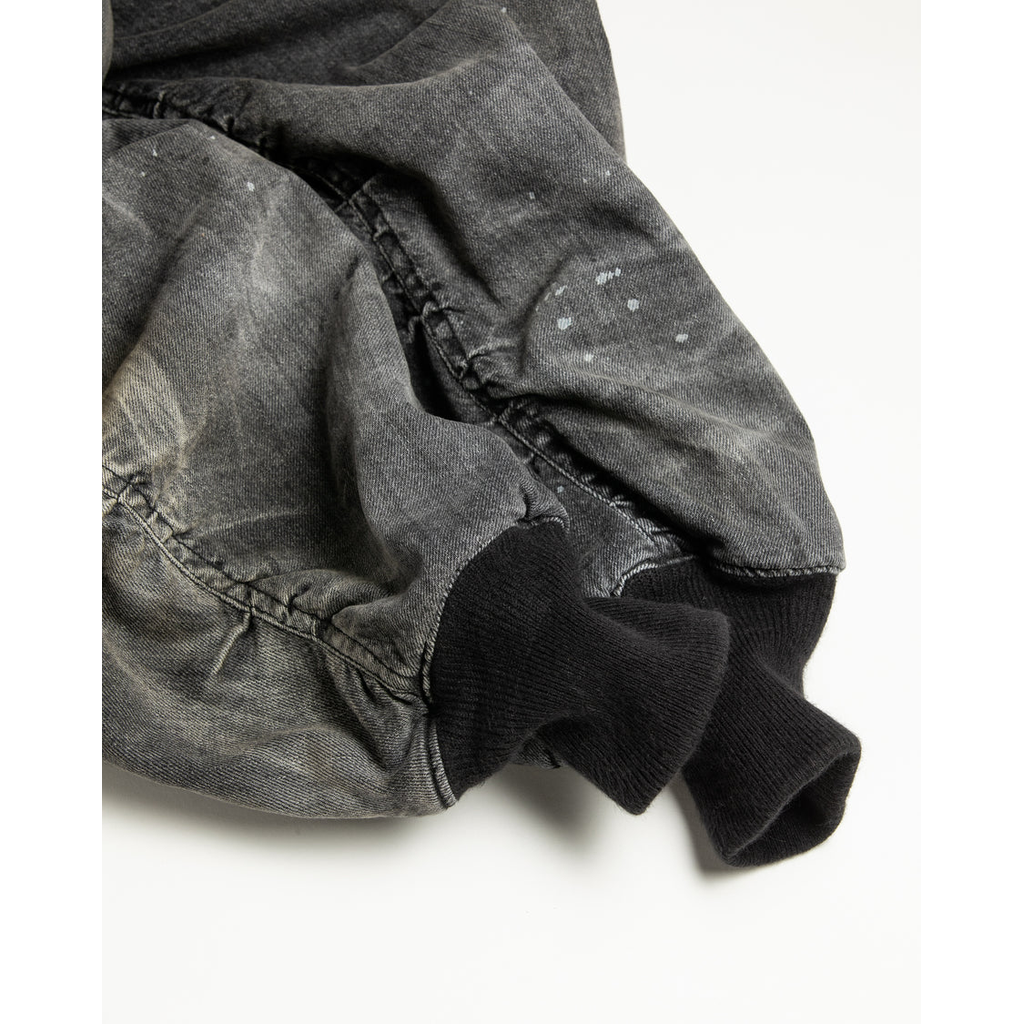 ANACHRONORM AN396-W AGING DUAL DENIM MA-1 BLACK (AGING)