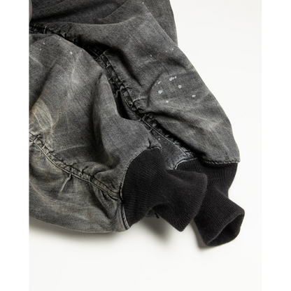 ANACHRONORM AN396-W AGING DUAL DENIM MA-1 BLACK (AGING)