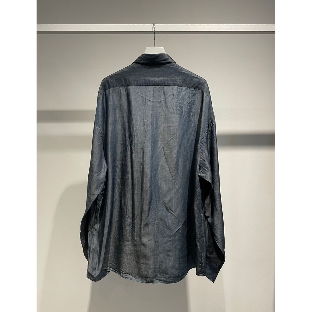 PORTER CLASSIC ROLL UP SOFT CUPRO SHIRT
