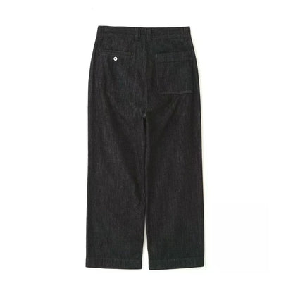 MHL. CANTON LIGHT DENIM TROUSERS