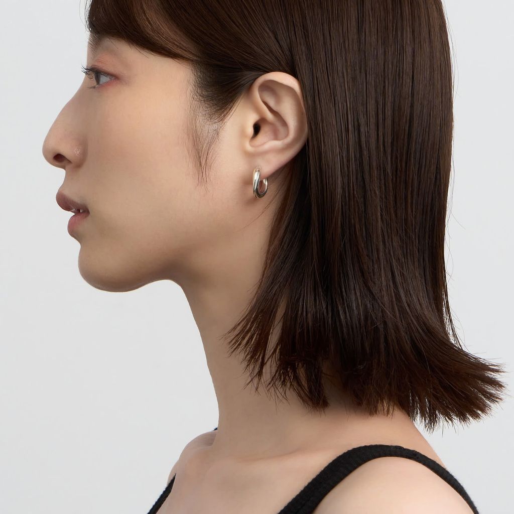GARNI Wave Hoop Pierce