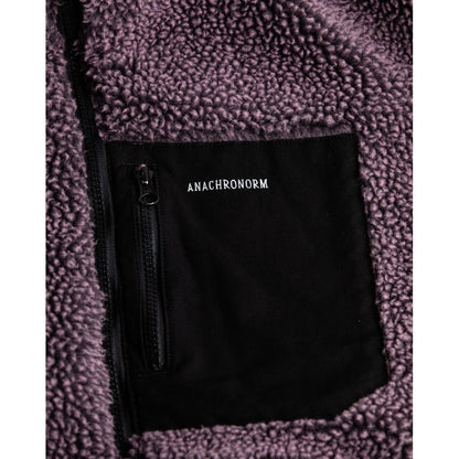 ANACHRONORM REVERSIBLE BOA JACKET PURPLE