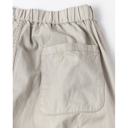 ANACHRONORM REMAKED MIX PANEL WIDE EASY PANTS BEIGE