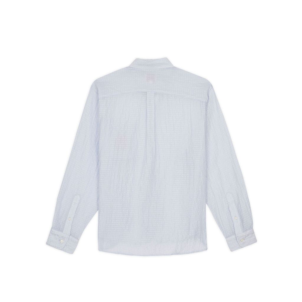 BRAIN DEAD BB Half Placket Oxford Button Up Shirt
