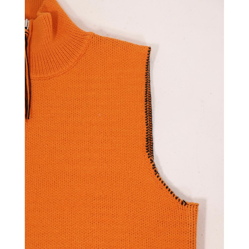 AMBERGLEAM Fringe knit Vest