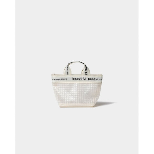 beautiful people  plaid vinyl logo poach