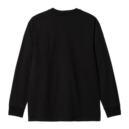 CARHARTT WIP  L/S AMERICAN SCRIPT T-SHIRT