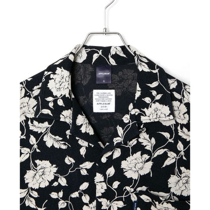 APPLEBUM CHIRIMEN KNIT ALOHA SHIRT (OVERSIZED)
