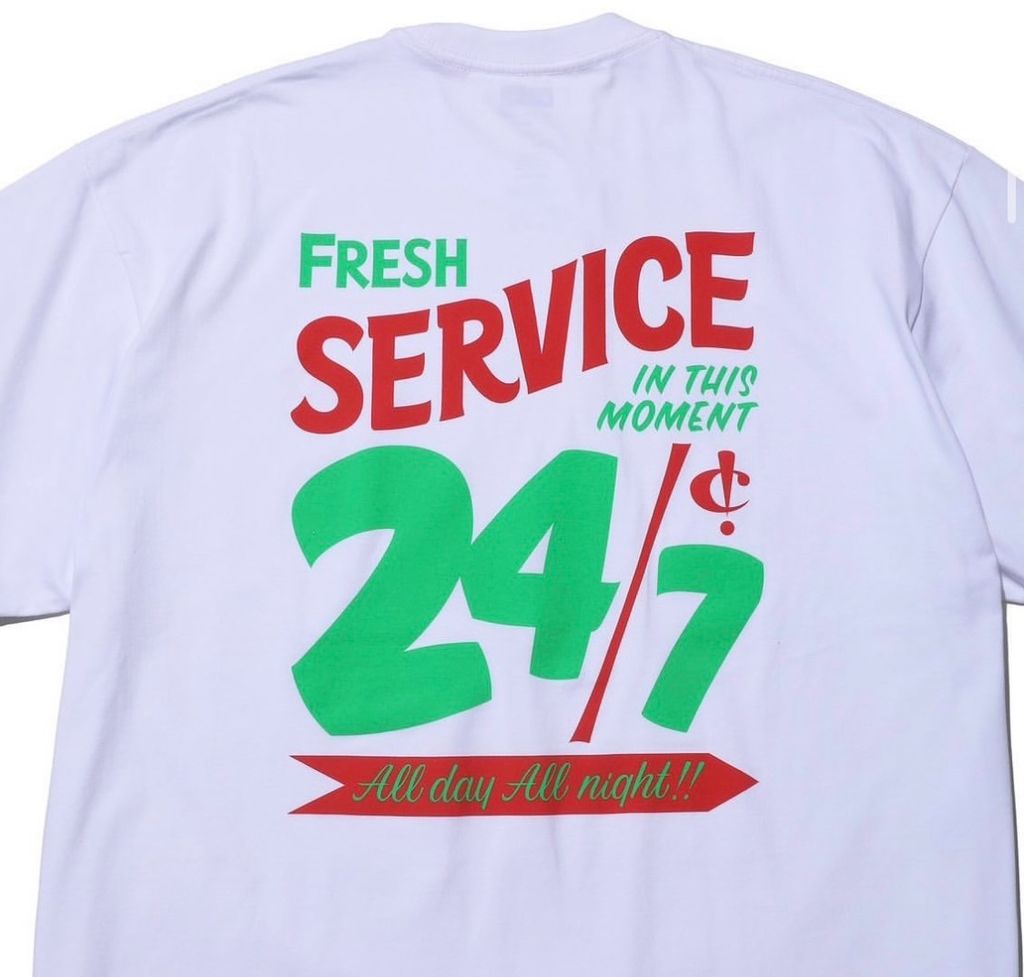 FreshService CORPORATE PRINTED S/S TEE All Day All Night