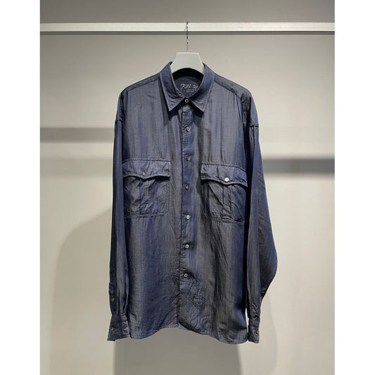 PORTER CLASSIC ROLL UP SOFT CUPRO SHIRT