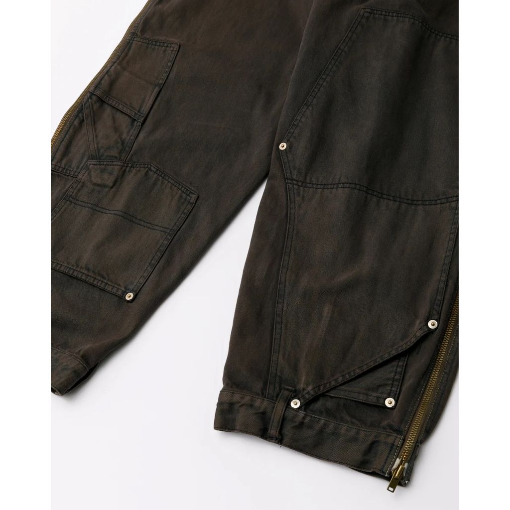 beautiful people double-end selvedge denim pants gradation