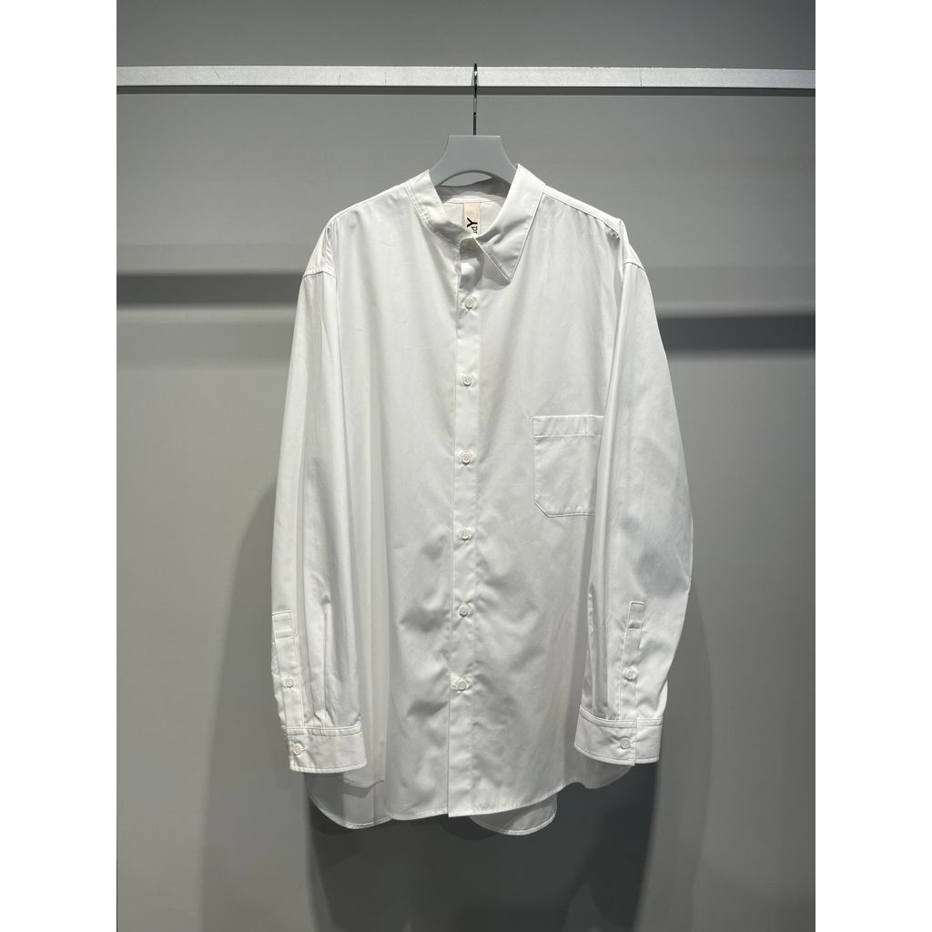 Ground Y COTTON BROADCLOTH COLLAR CUT-OFF SHIRT