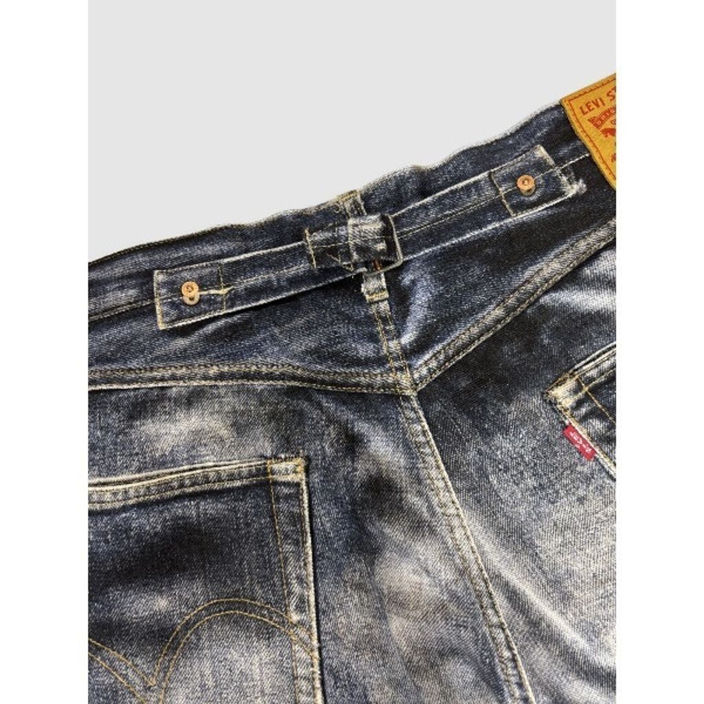 eYe JUNYA WATANABE MAN 『BerBerJin』×『Levi's』TRIPLE NAME PRINT DENIM PANTS