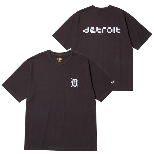 NEW ERA  半袖 ウォッシュドコットン Tシャツ powered by GORO (min-nano) デトロイト・タイガース