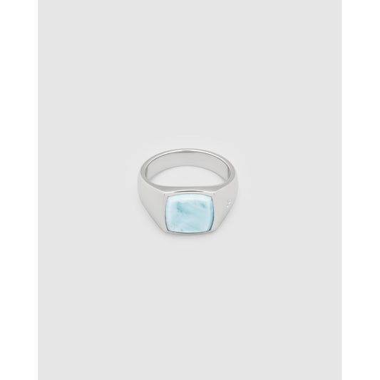 TOM WOOD Kay Ring Ice Blue