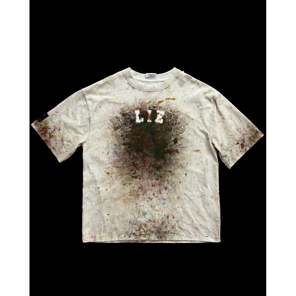 TALKING ABOUT THE ABSTRACTION  BELIVE PAINT TEE