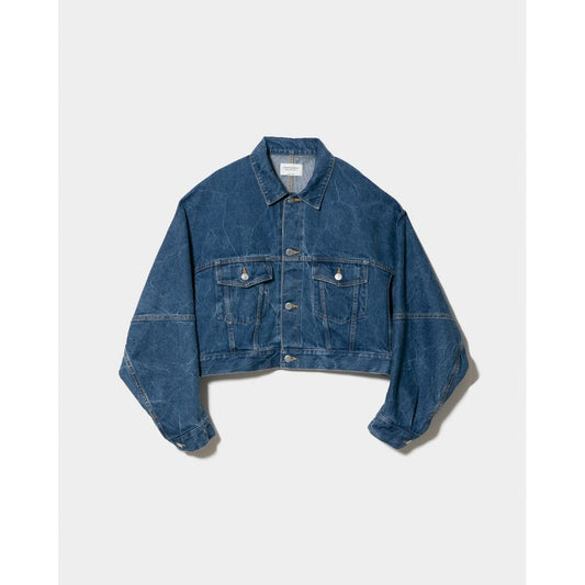 beautiful people selvedge denim short blouson