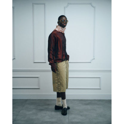 NICK GEAR Frill Chino shorts