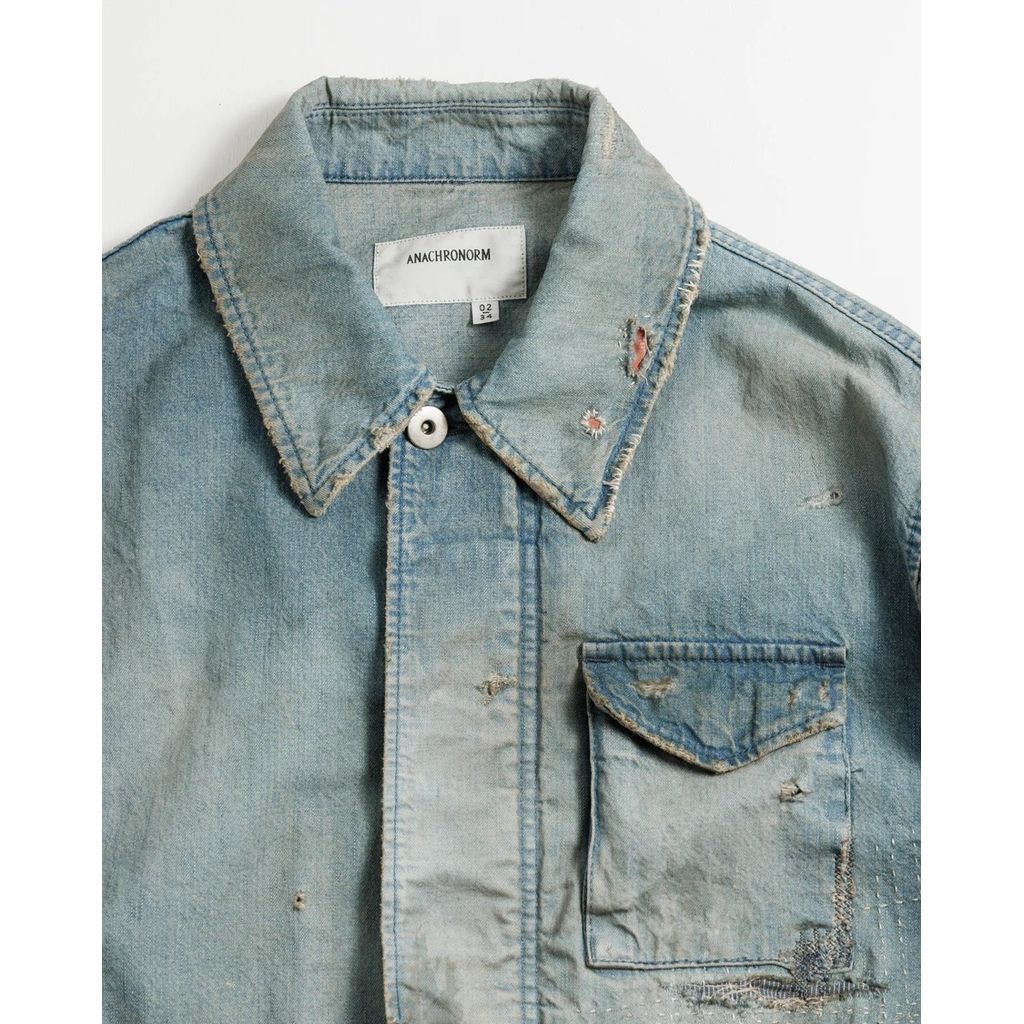 ANACHRONORM REMAKED DENIM WORK JACKET INDIGO (REMAKE)