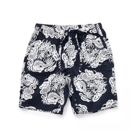 RATS ZIP COTTON SHORTS PRINT