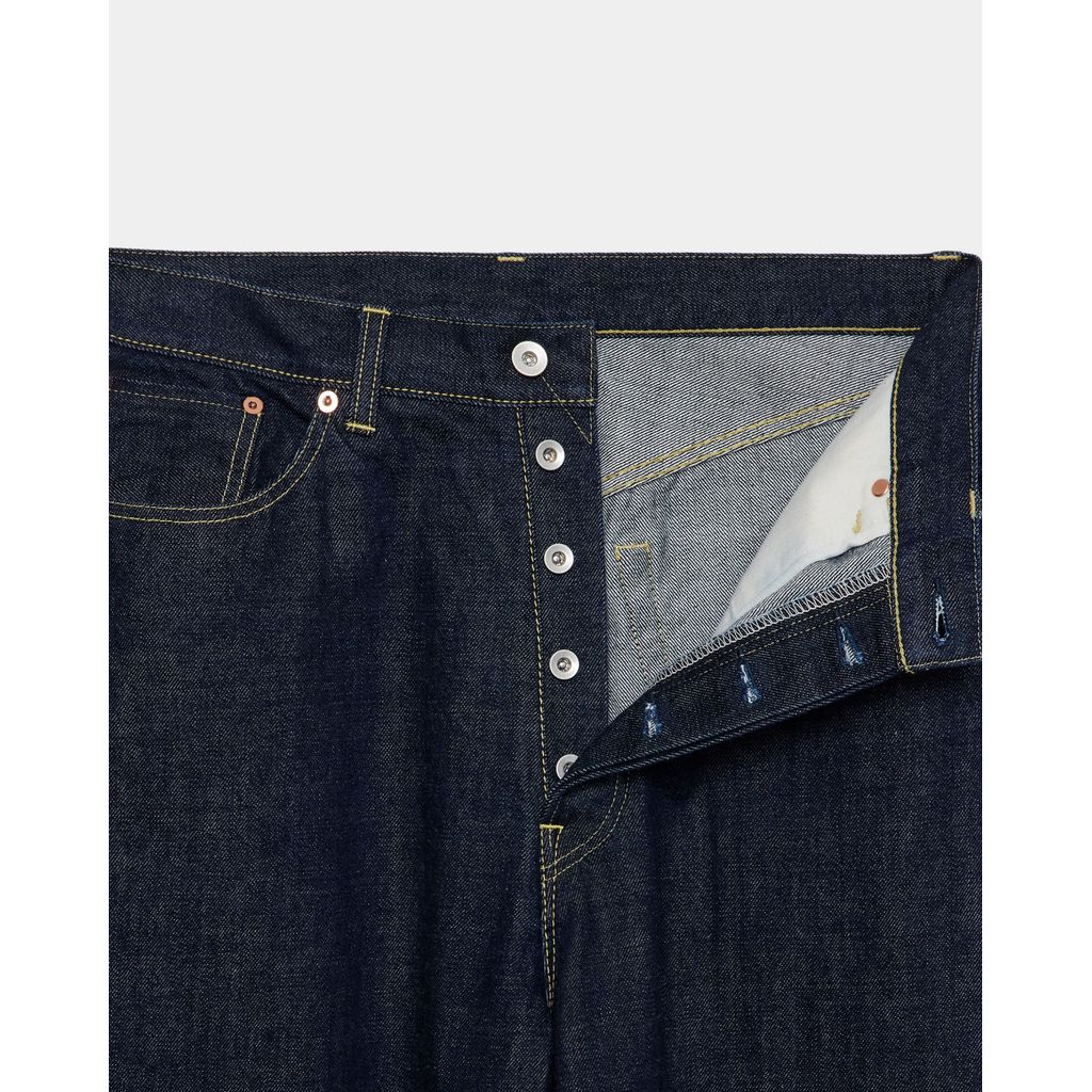 marka Organic Cotton 13.5oz Selvedge Denim Baggy Jeans