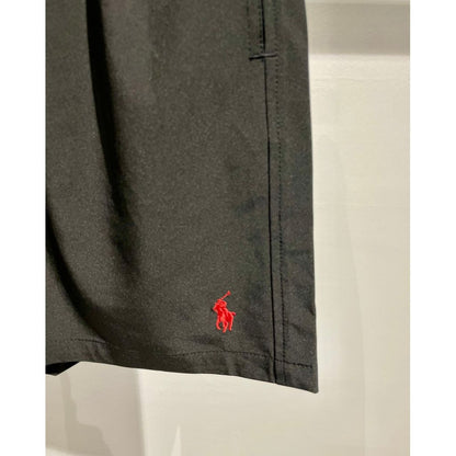 POLO RALPH LAUREN 5.5インチ トラベラー スイム トランク BLACK