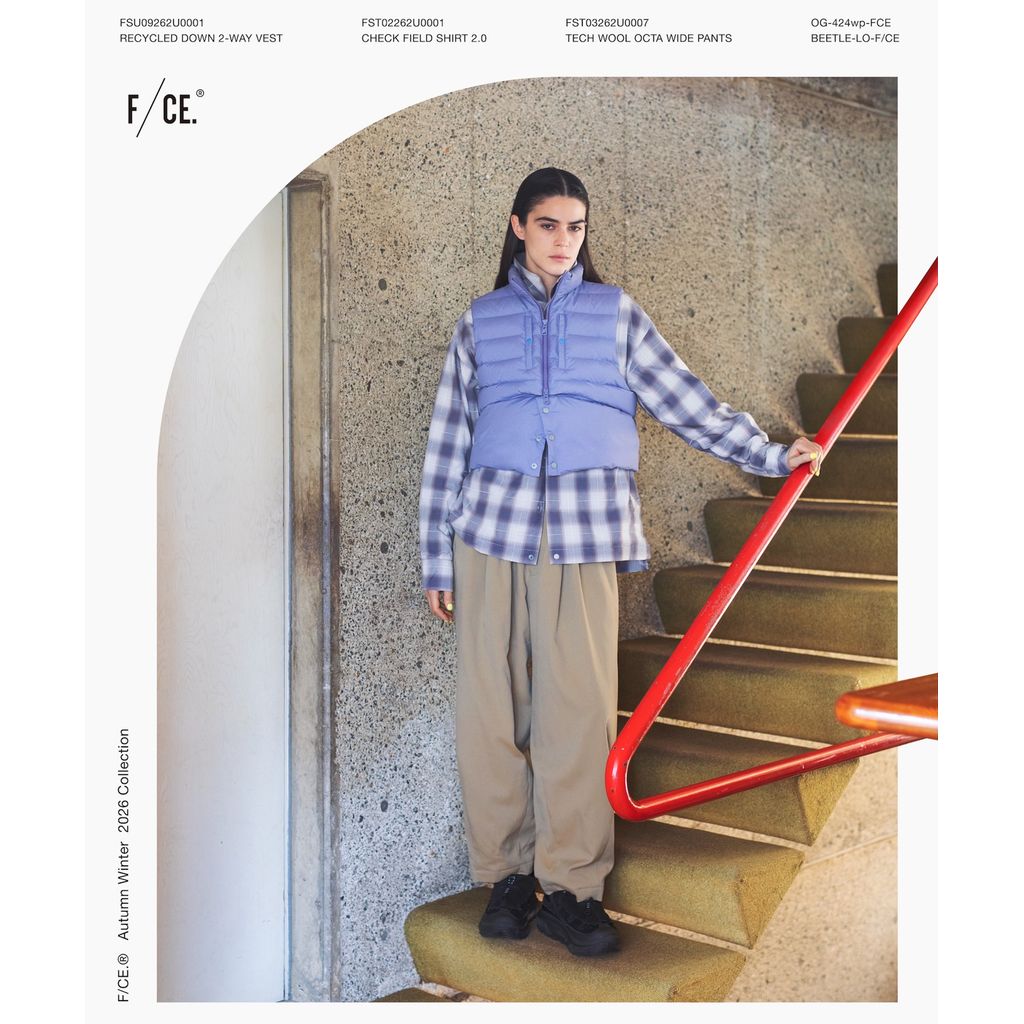 F/CE. CHECK FIELD SHIRT 2.0