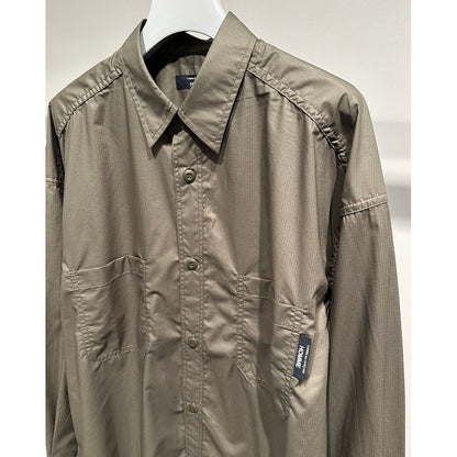 COMME des GARCONS HOMME COTTON LIPCLOTH SHIRTS（KAHKI）