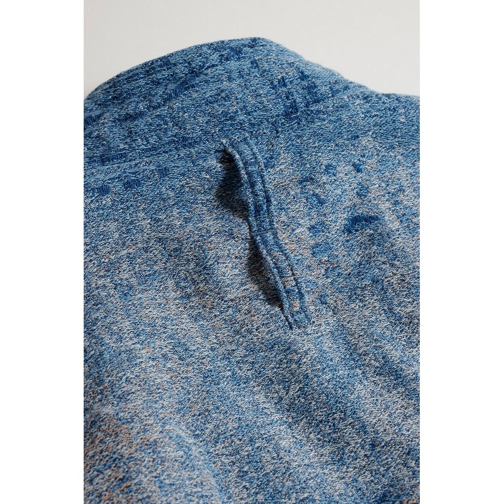 FDMTL BORO JAQUARD HAORI SHIRT 3YR WASH