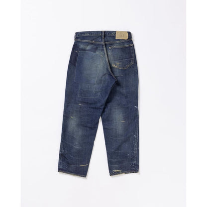 ANACHRONORM AN401 HARD REMAKED REGULAR TAPERED 5P PANTS INDIGO (REMAKE)