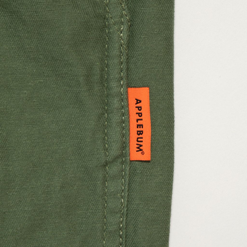 APPLEBUM WIDE MILITARY PANTS [OLIVE] / 2420803