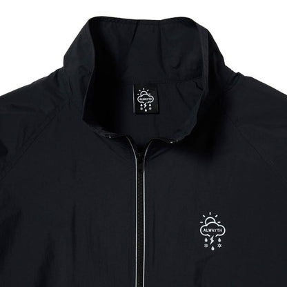 ALWAYTH / TRAINING JACKET ＆ PANTS SET / REFLECT PRINTED / BLACK