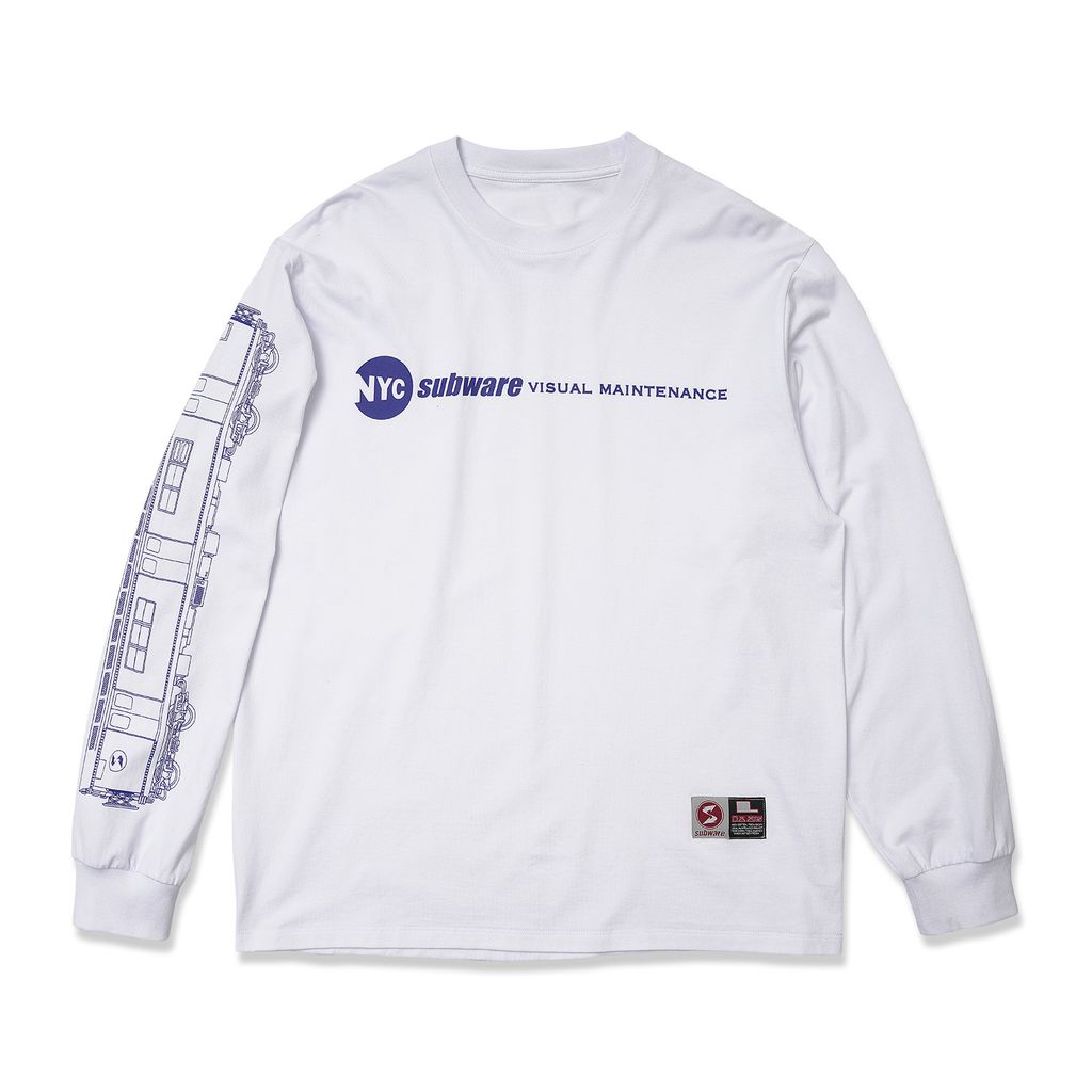 SUBWARE  MARQUEE LOGO LONG SLEEVE TEE