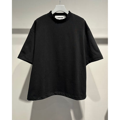 【MADE IN JAPAN】LINEAGE BALLON SOLID TEE（SUPER BLACK）