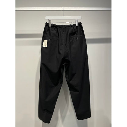 Ground Y   COTTON TWILL WAIST DRAWSTRING PANTS