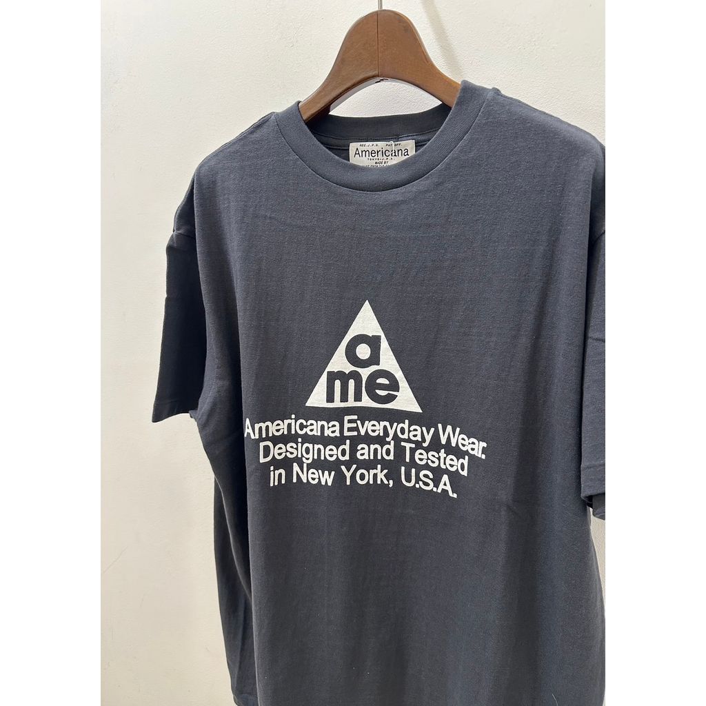 Americana アメリカーナ ame ロゴプリント Tシャツ 25SS BRF-750A/1