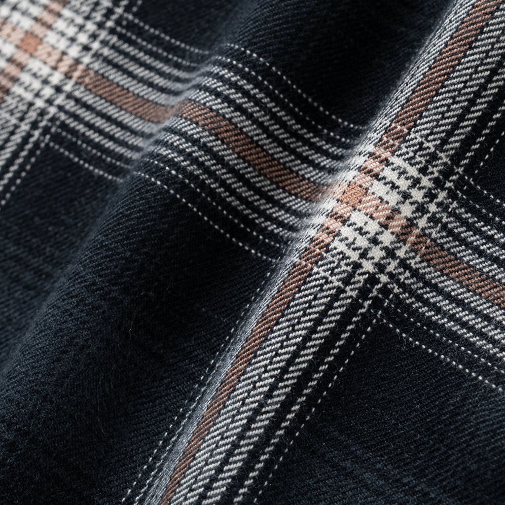 RATS COTTON RAYON CHECK SHIRT