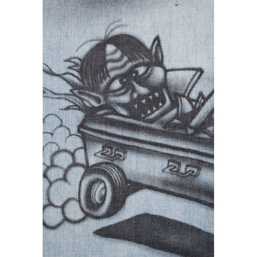 BOWWOW SKETCH ZOMBOO USN CHAMBRAY SHIRT AGED