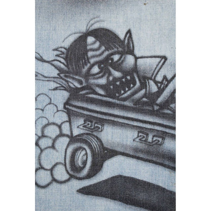 BOWWOW SKETCH ZOMBOO USN CHAMBRAY SHIRT AGED