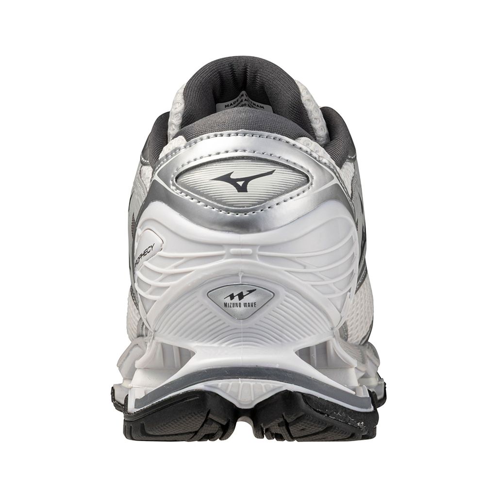 MIZUNO WAVE PROPHECY LS(ホワイト×チャコール×シルバー)