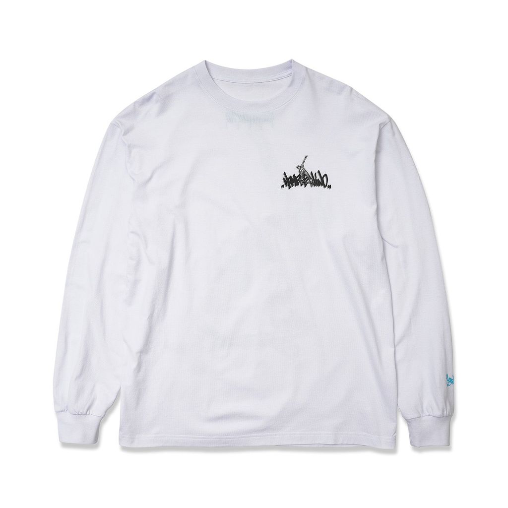 HOMBRE NINO L/S PRINT TEE (SKATE)
