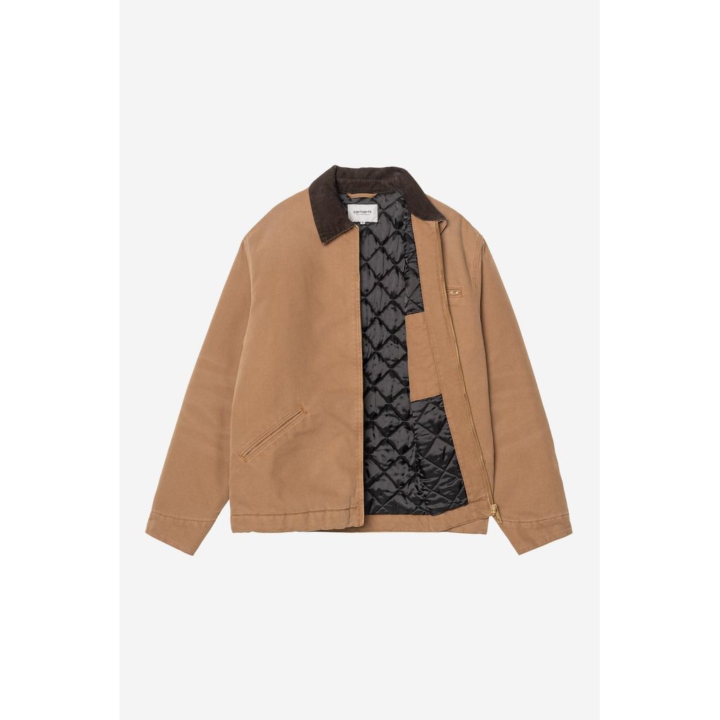 CARHARTT WIP OG Detroit Jacket（WIP H Brown / Tobacco, Stone canvas）