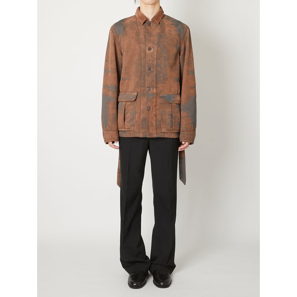 TAAKK MOLE JACQUARD DENIM BLOUSON