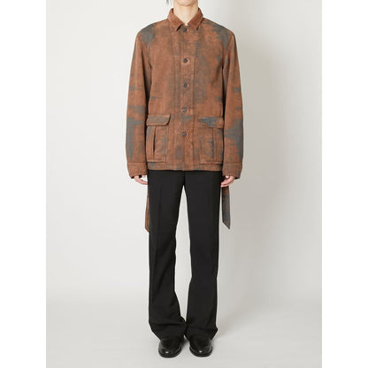 TAAKK MOLE JACQUARD DENIM BLOUSON