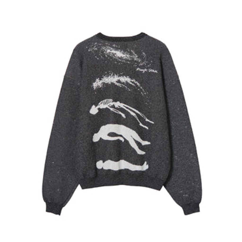MAGIC STICK 3M Galaxy Crew Knit (BLACK)