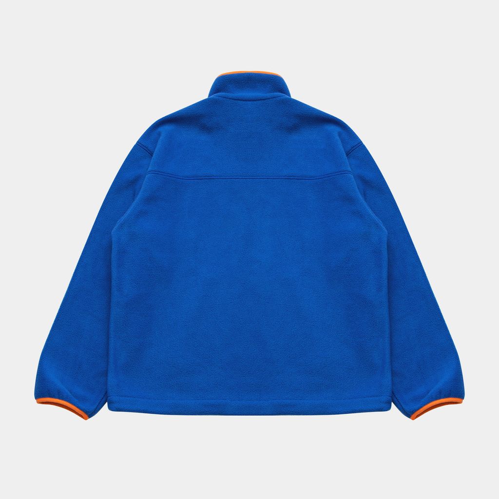 APPLEBUM FLEECE HALF ZIP JACKET [BLUE] / 2420616