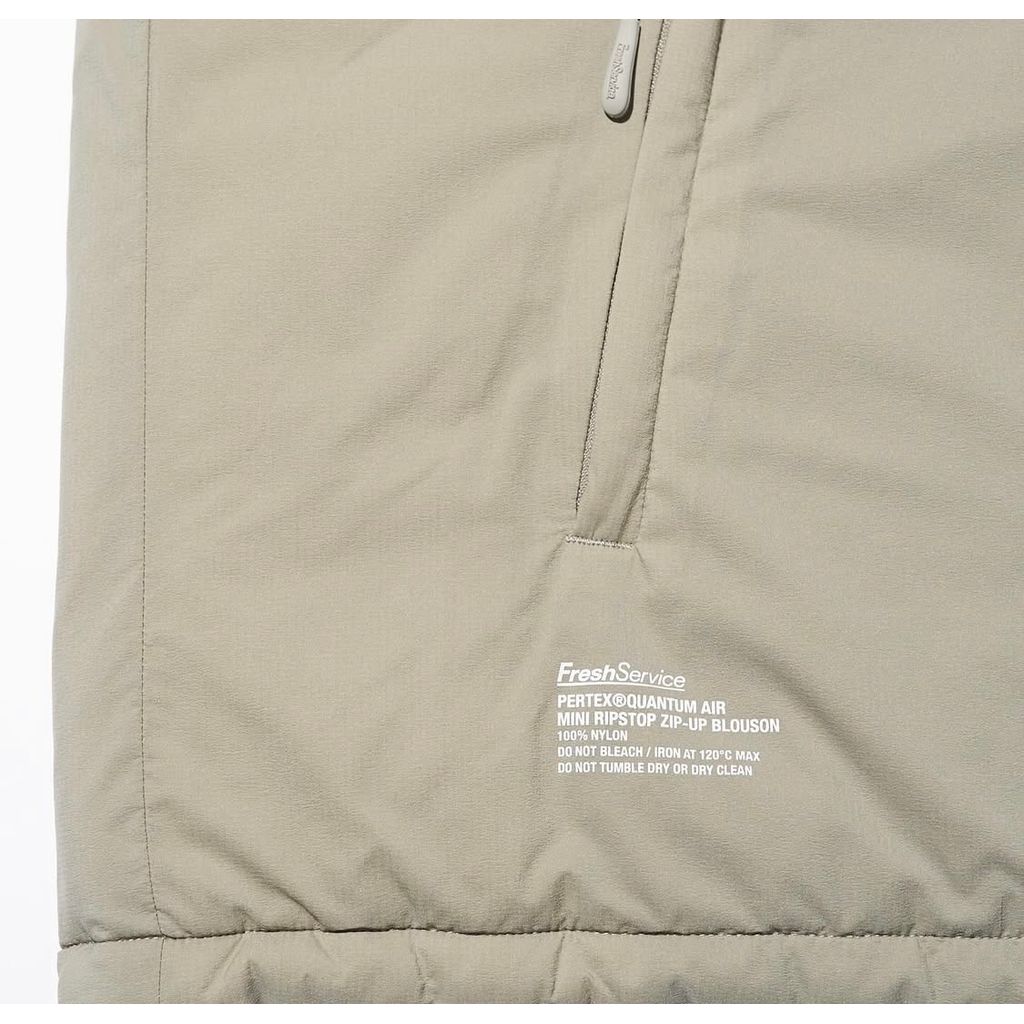 FreshService "PERTEX® QUANTUM AIR MINI RIPSTOP ZIP-UP BLOUSON"